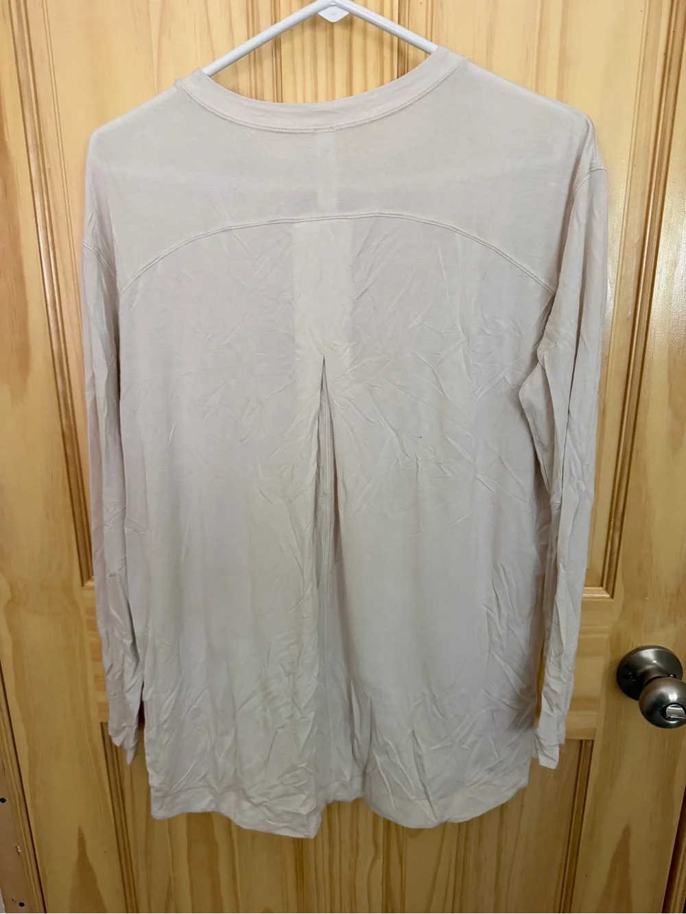 Lululemon Light Beige Long Sleeve